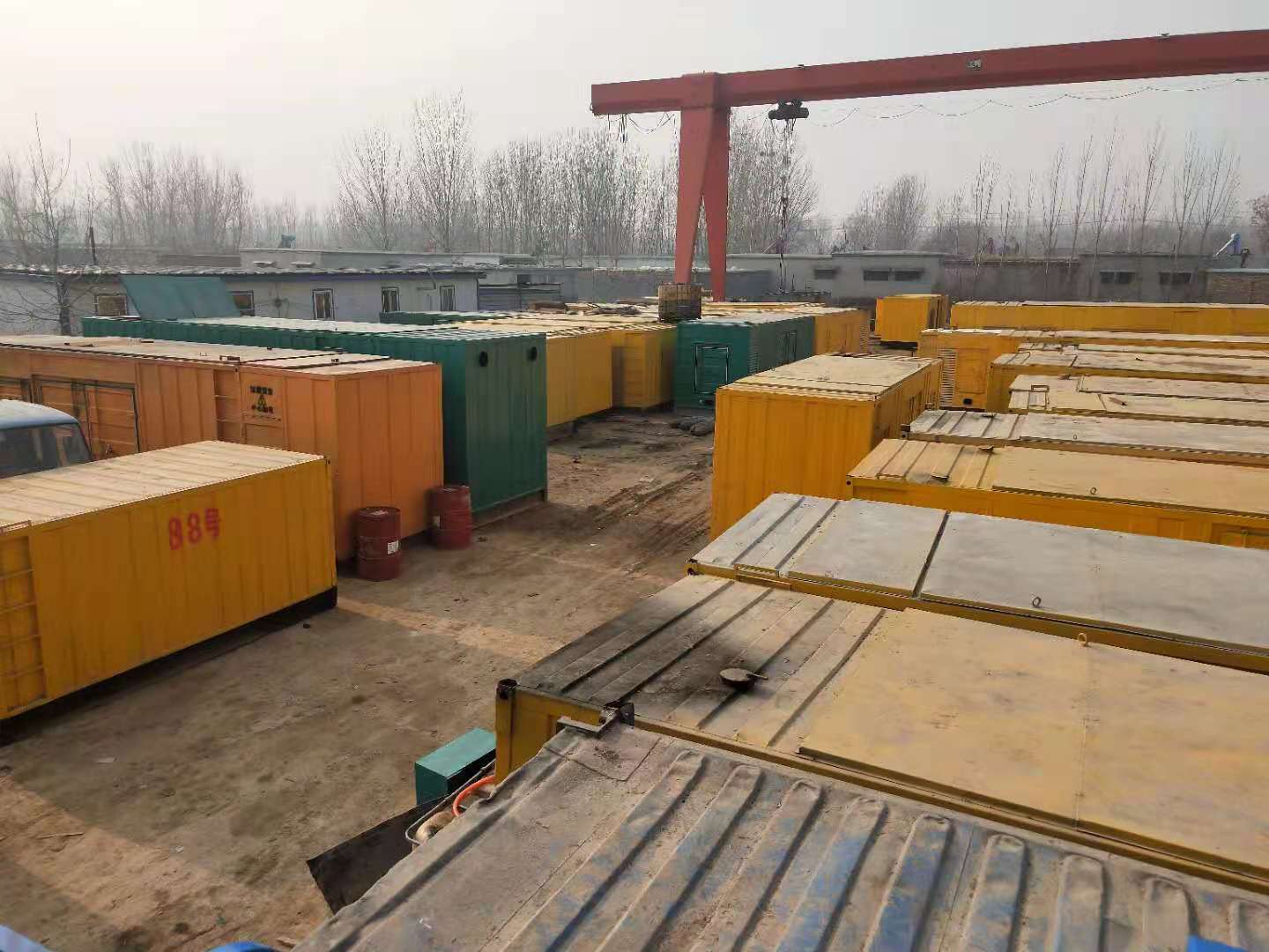 金乡租赁发电机-灰尘、风沙对柴油发电机组造成哪些不良影响？